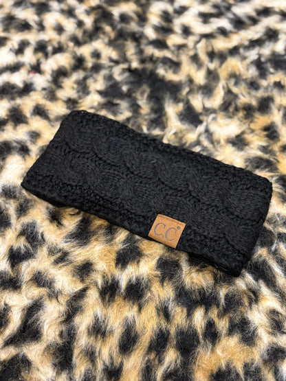 C.C Fur Lined Head Wraps