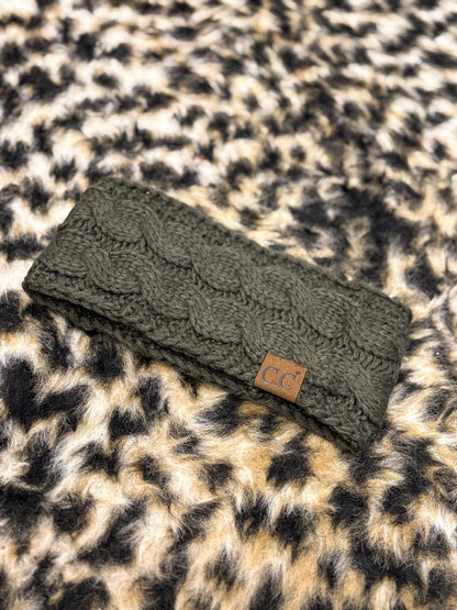 C.C Fur Lined Head Wraps