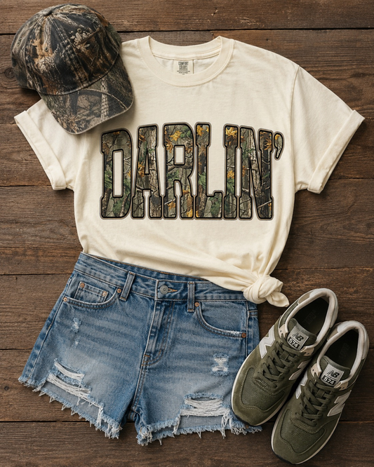 Camo Darlin' Graphic Tee