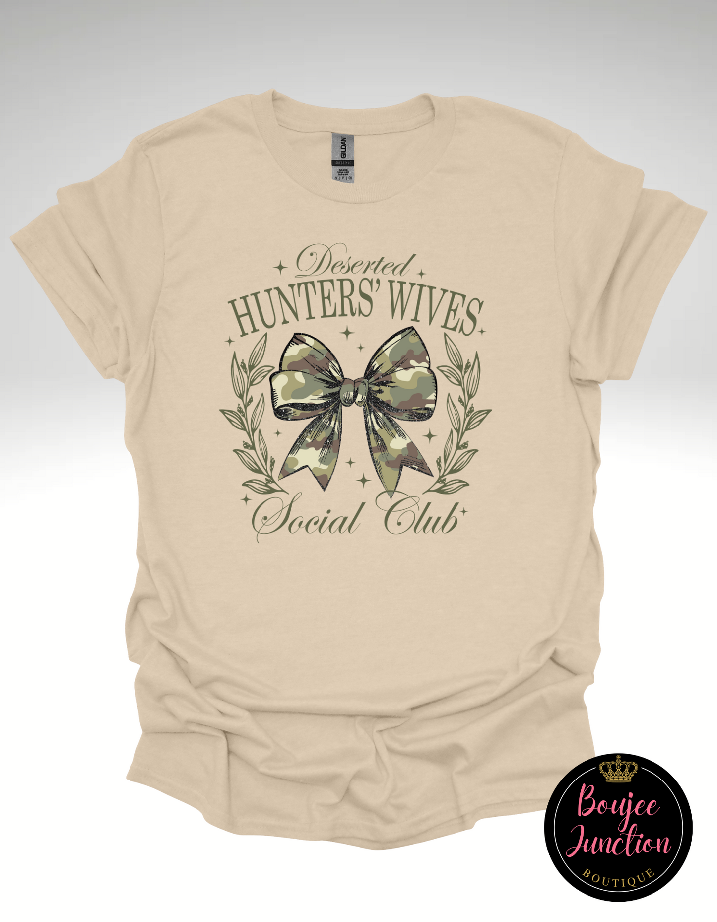 Deserted Hunters' Wives Social Club Tee