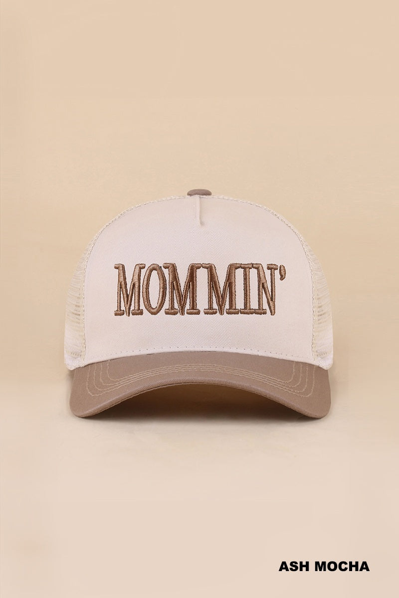 Mommin’ Mesh Snapback Trucker Hat