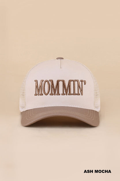 Mommin’ Mesh Snapback Trucker Hat