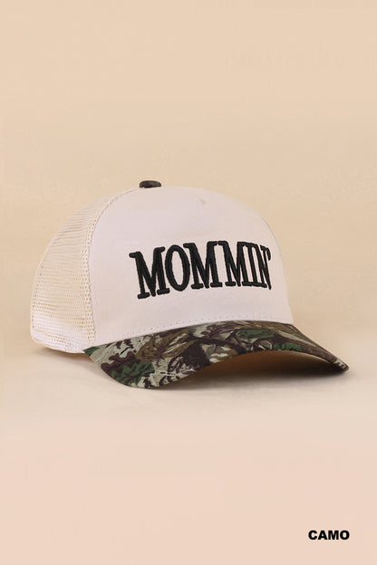 Mommin’ Mesh Snapback Trucker Hat