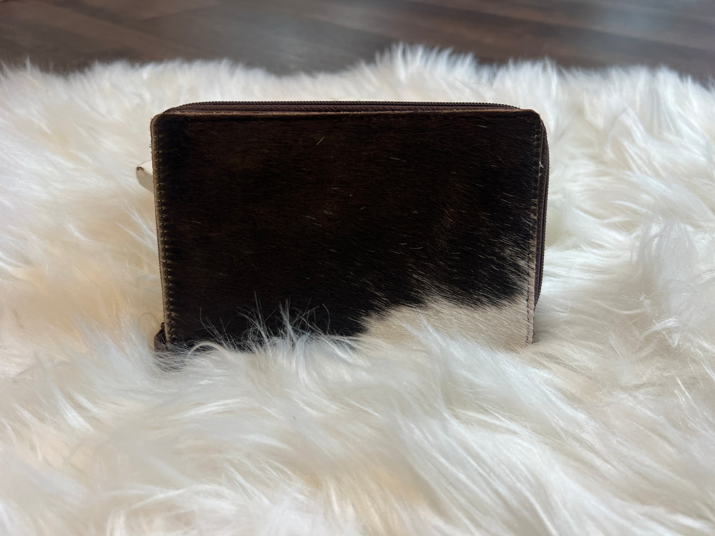 Authentic Cowhide Dark Brown Wallet