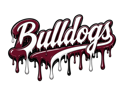 Custom School Mascot Drip Tee