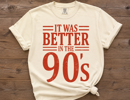 It Was Better in the 90’s Transfer