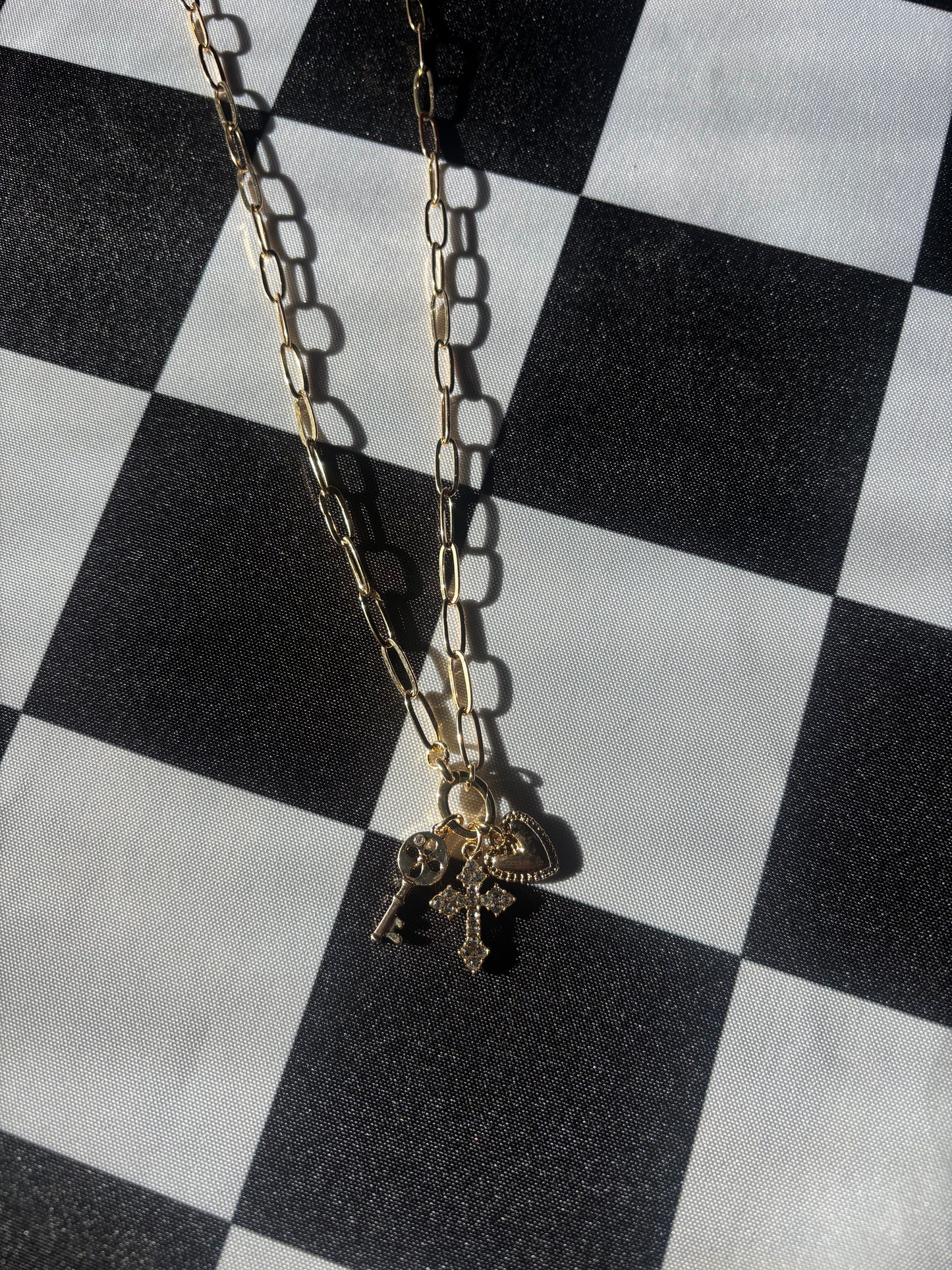 Juliet Crystal Pendant Necklace