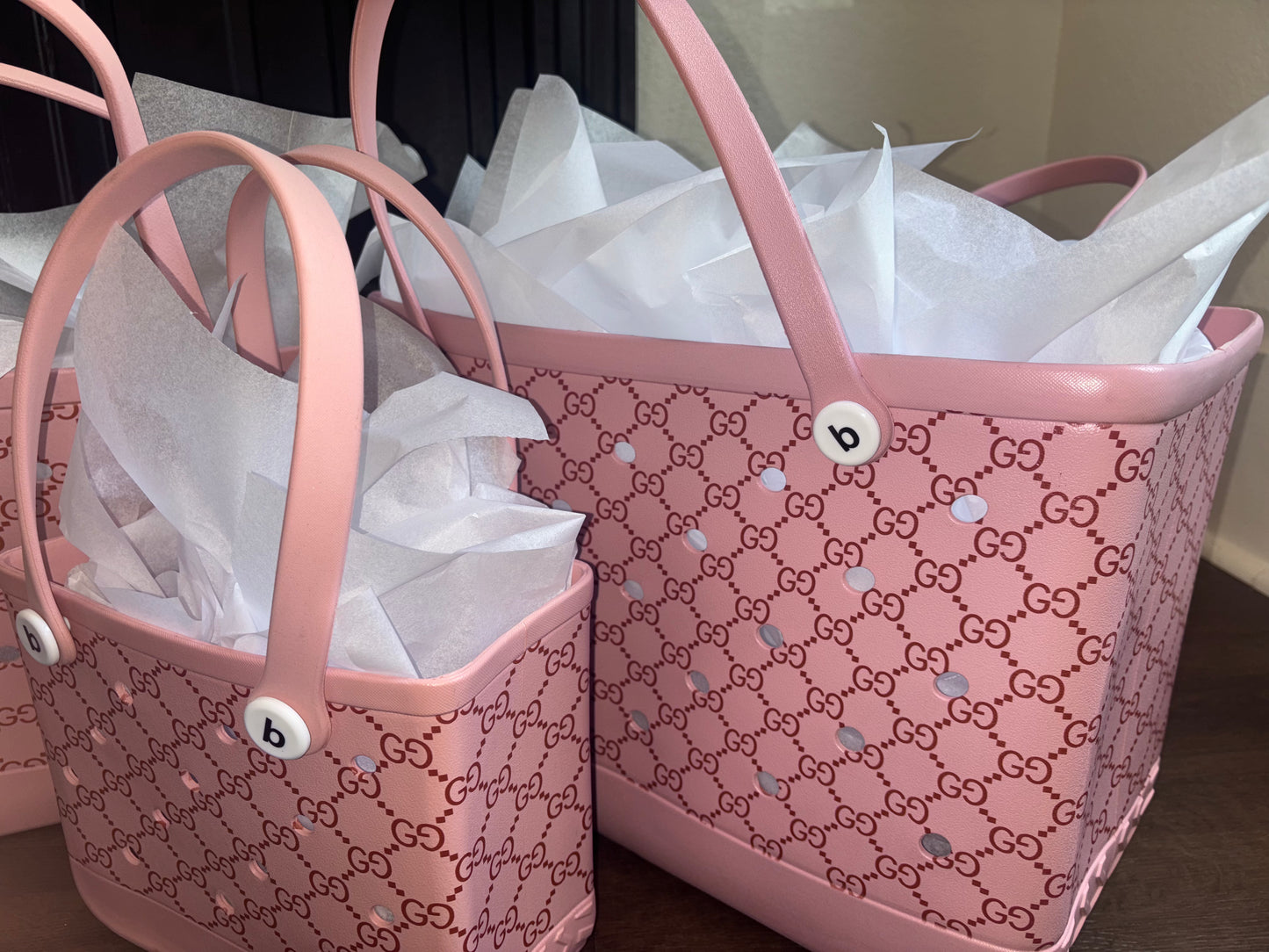 Light Pink Bogg Bag
