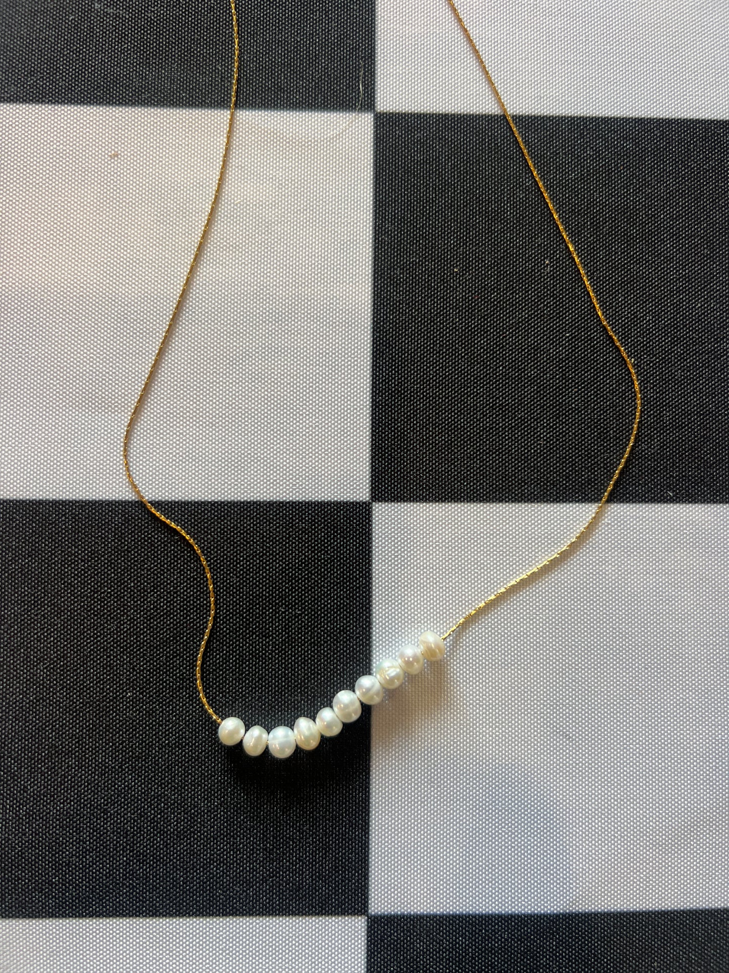 Pearl Perfection Goldtone Necklace