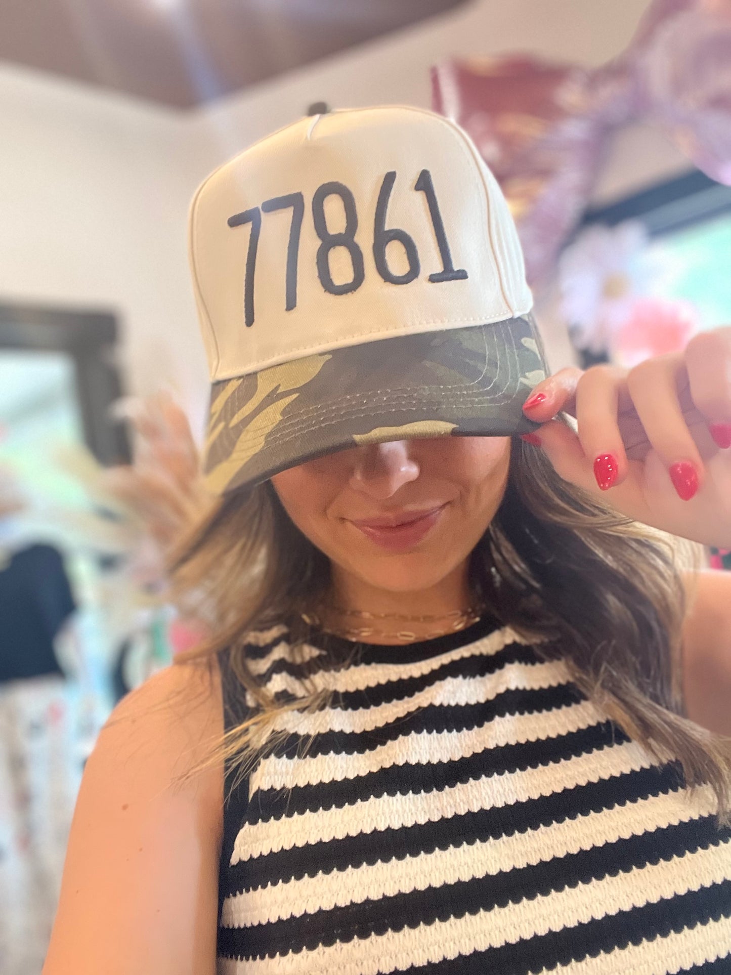 77861 Embroidered Canvas Hats