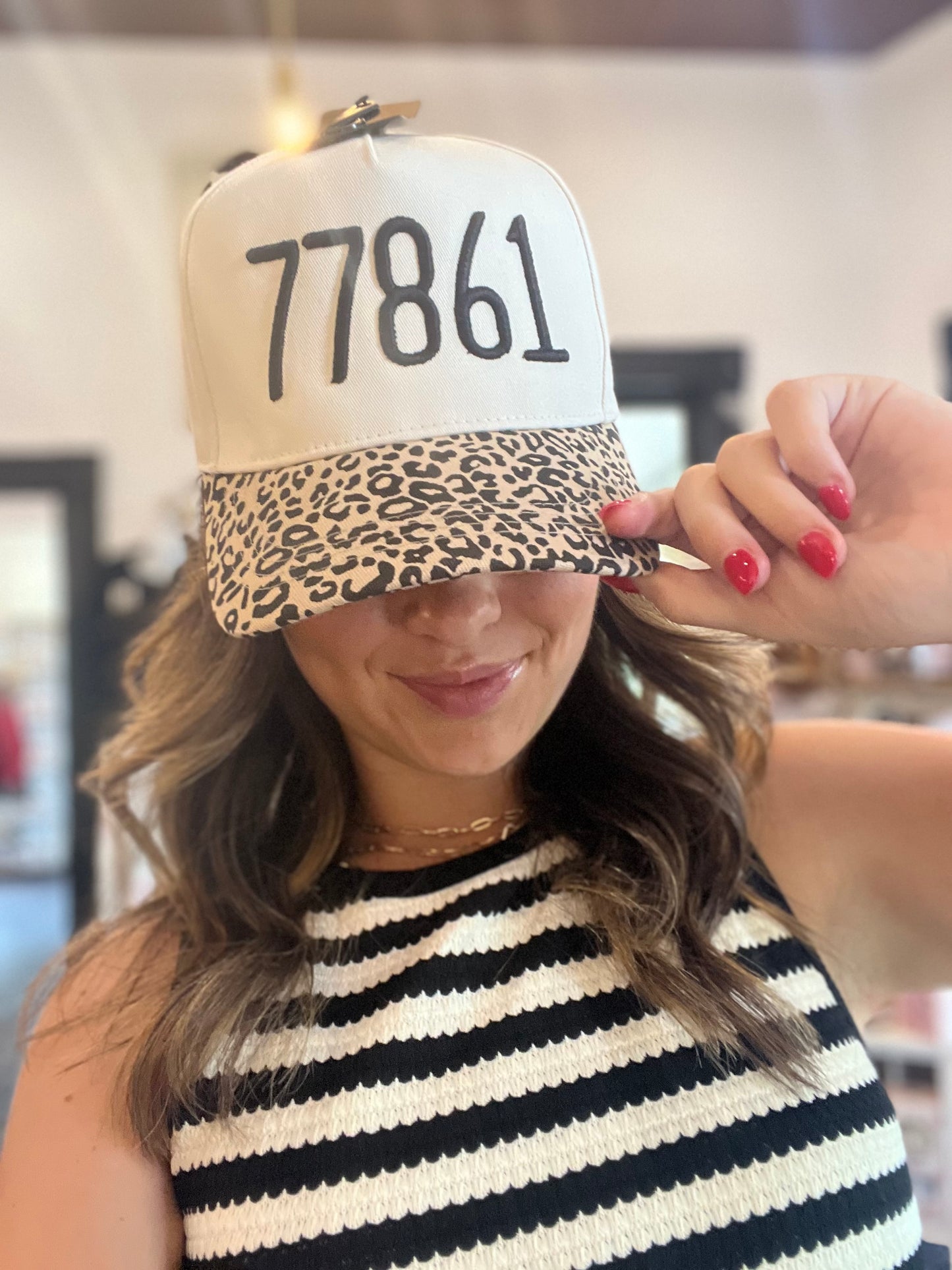 77861 Embroidered Canvas Hats