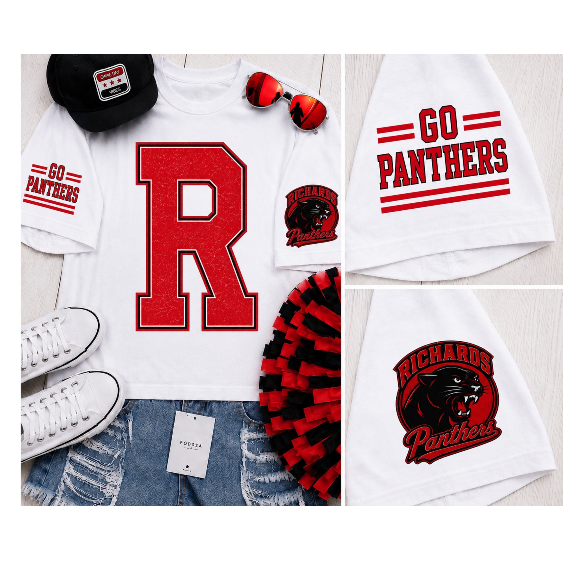 Boujee Exclusive Team Varsity Tee