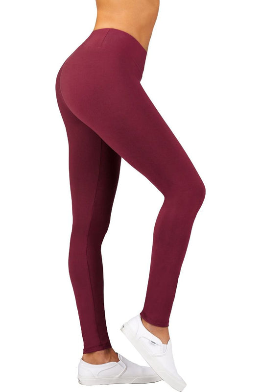 True Maroon Butter Leggings