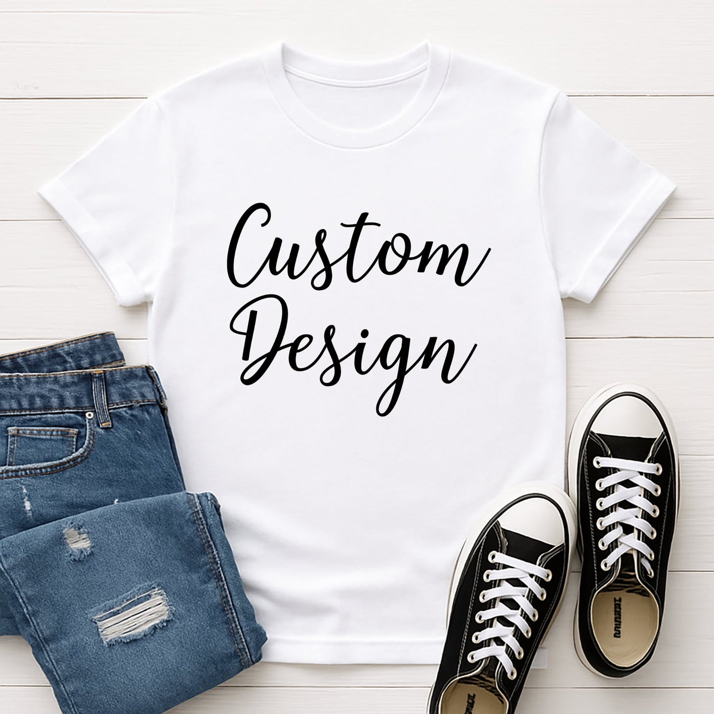 Completed Custom Design Tee- Gildan Softstyle