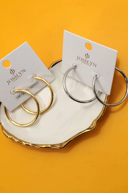 18K Stainless Steel Waterproof Hoop