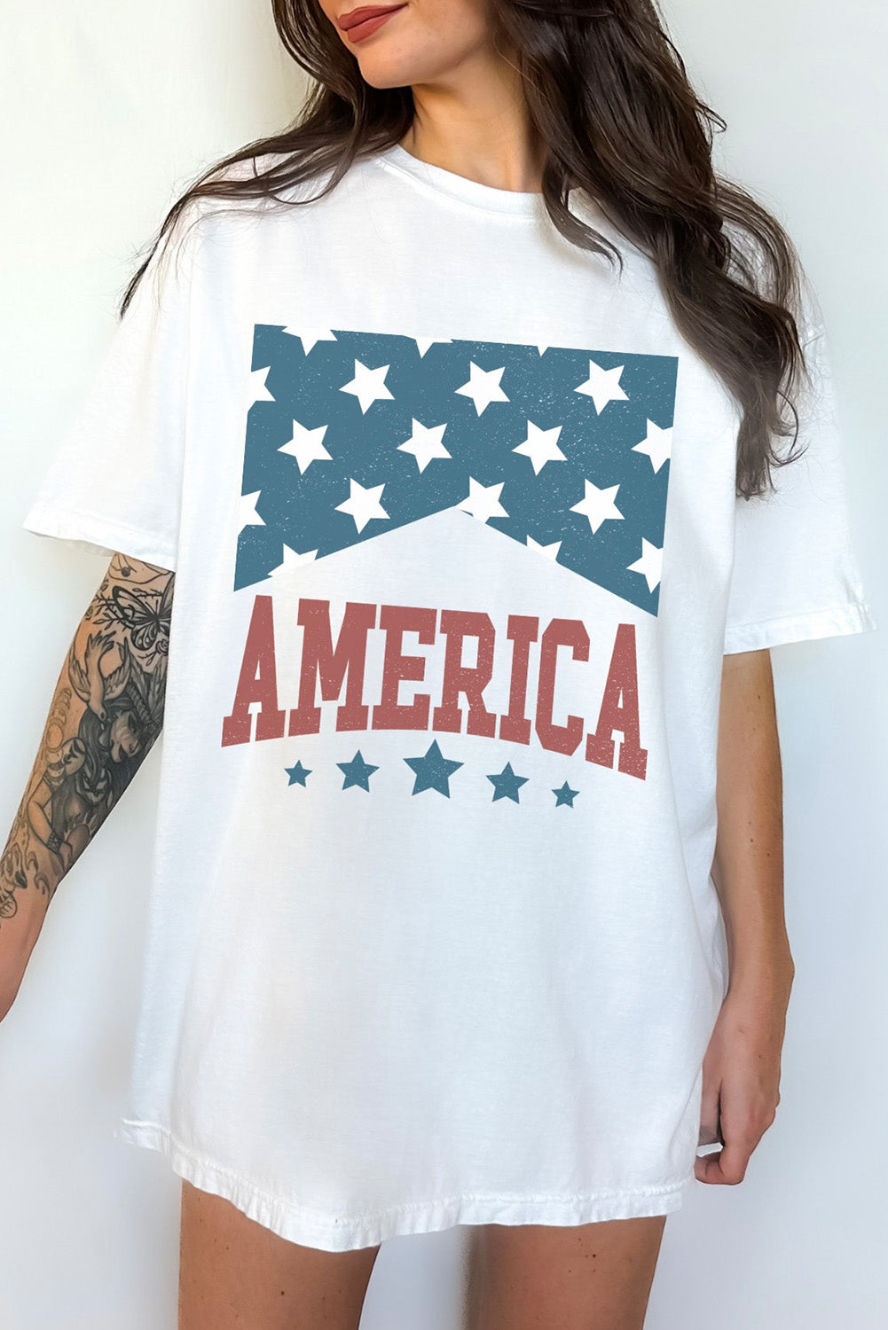 America Oversized Tee