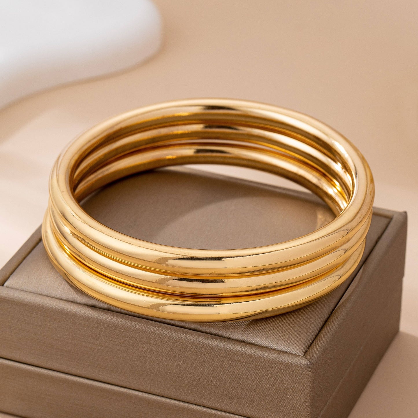 Chunky Triple Bangle Set