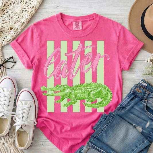 Green Later Gator Transfer
