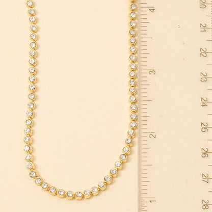 Classic Tennis Chain Necklace