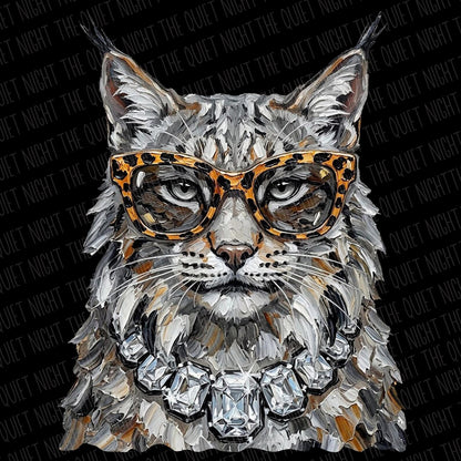 Glam Wildcat Mascot Graphic Tee