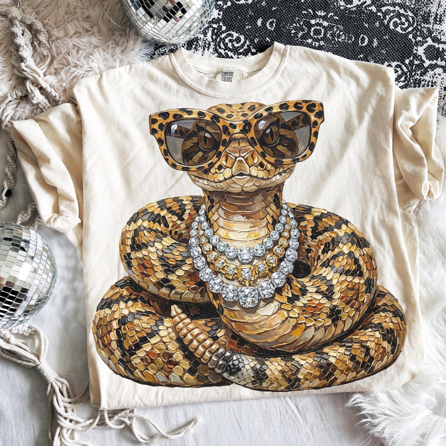 Glam Rattler Transfer