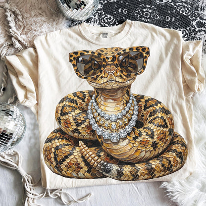 Glam Rattler Transfer