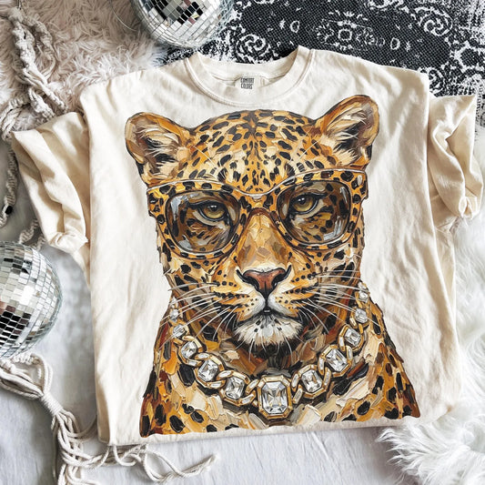 Glam Leopard Transfer