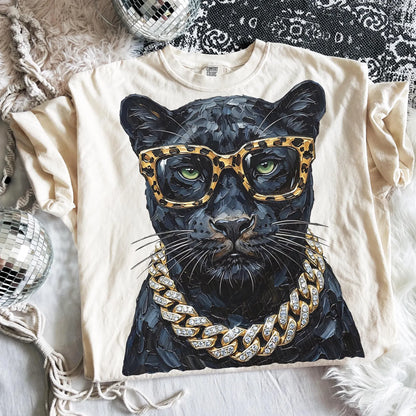 Glam Panther Transfer